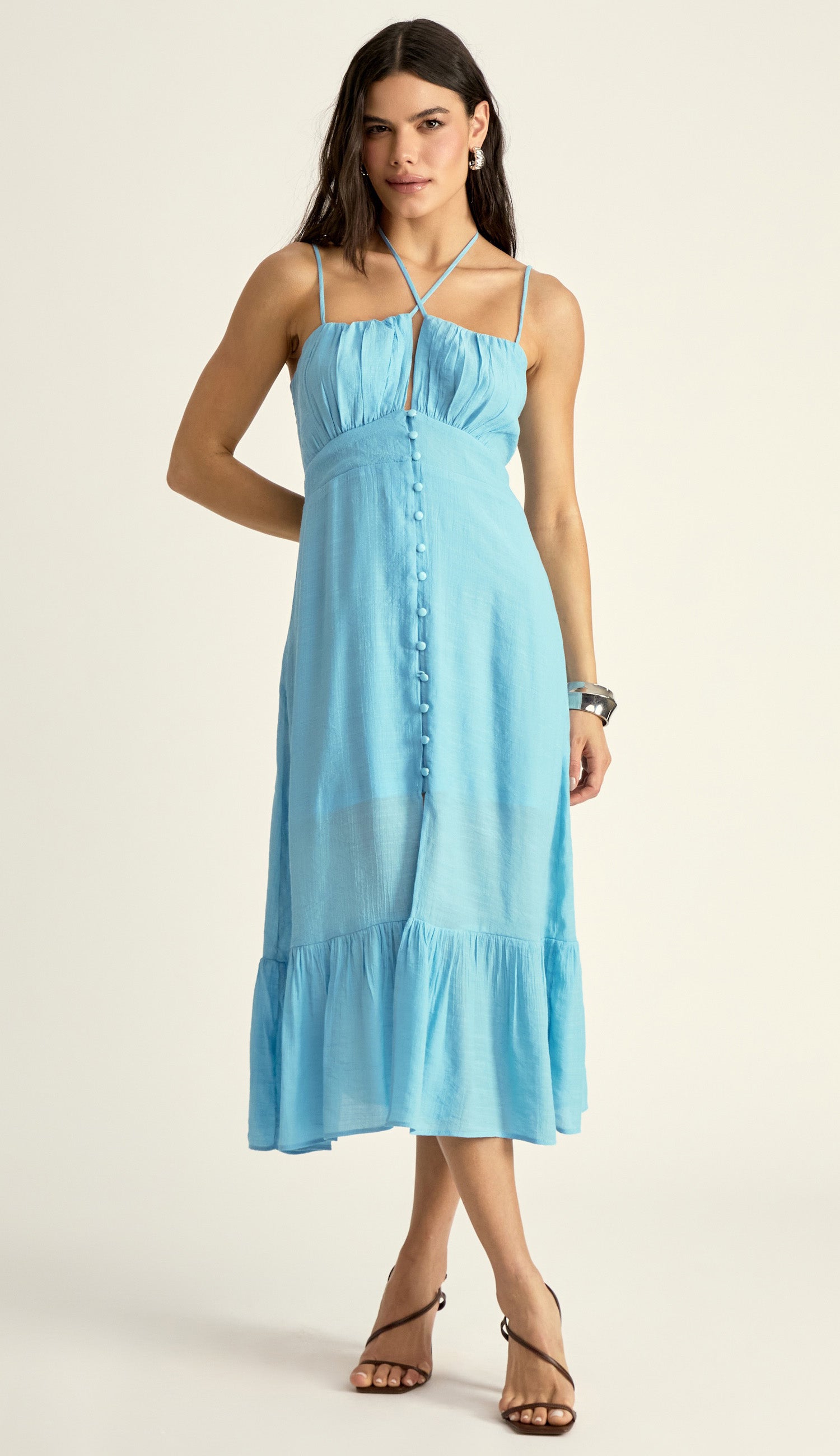 Vestido Selena Azul