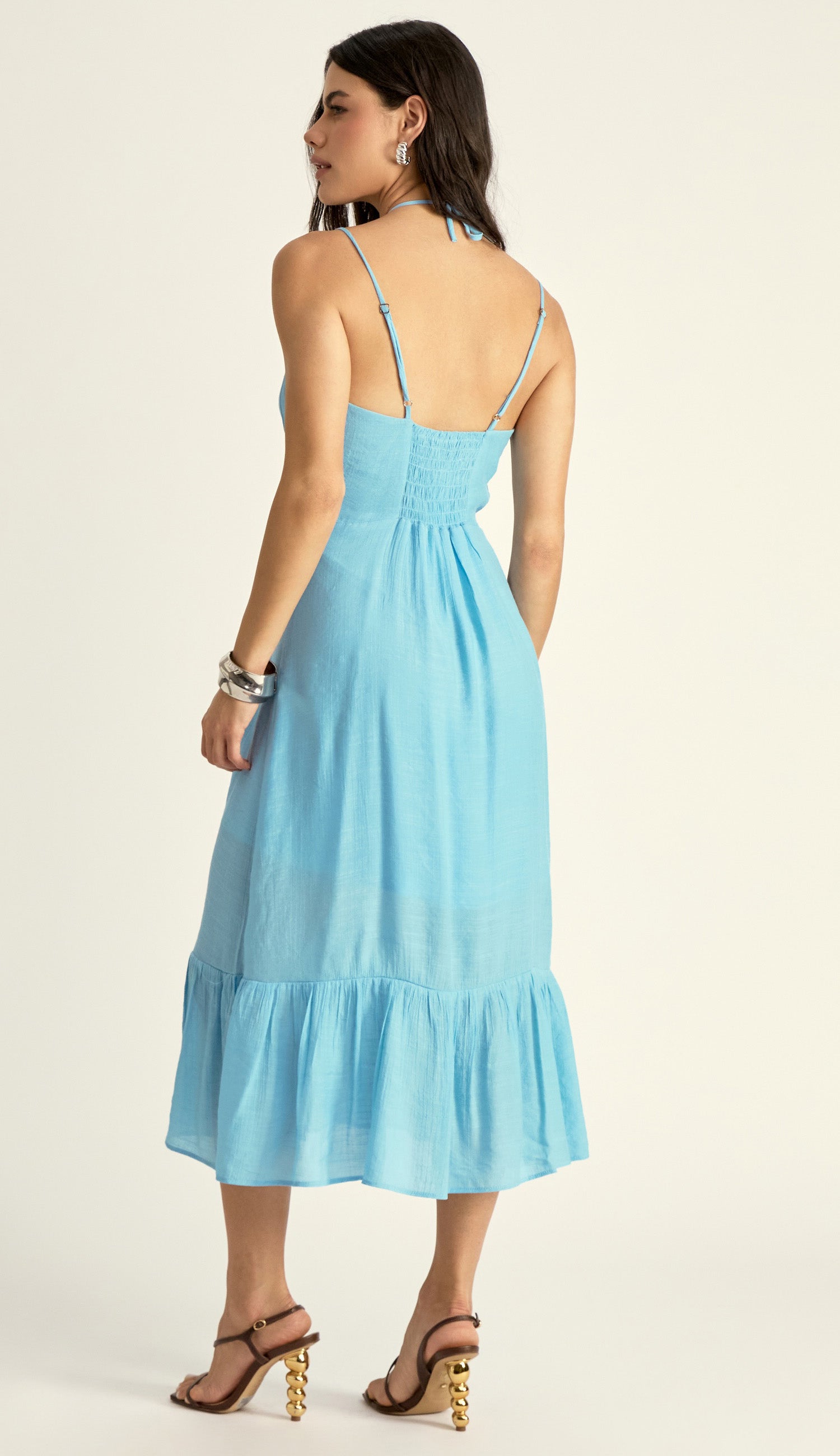 Vestido Selena Azul