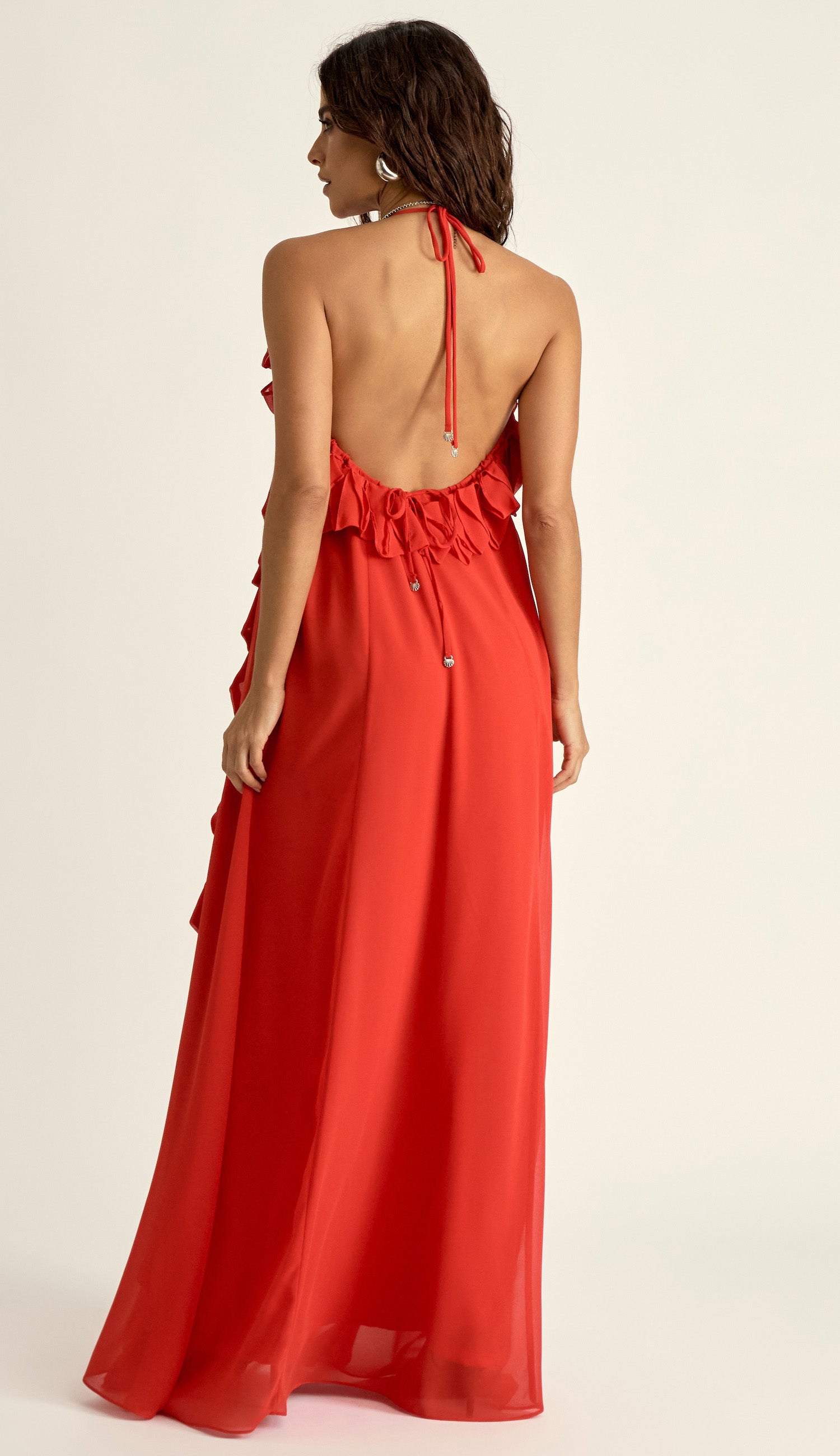 Vestido Nair Cereja