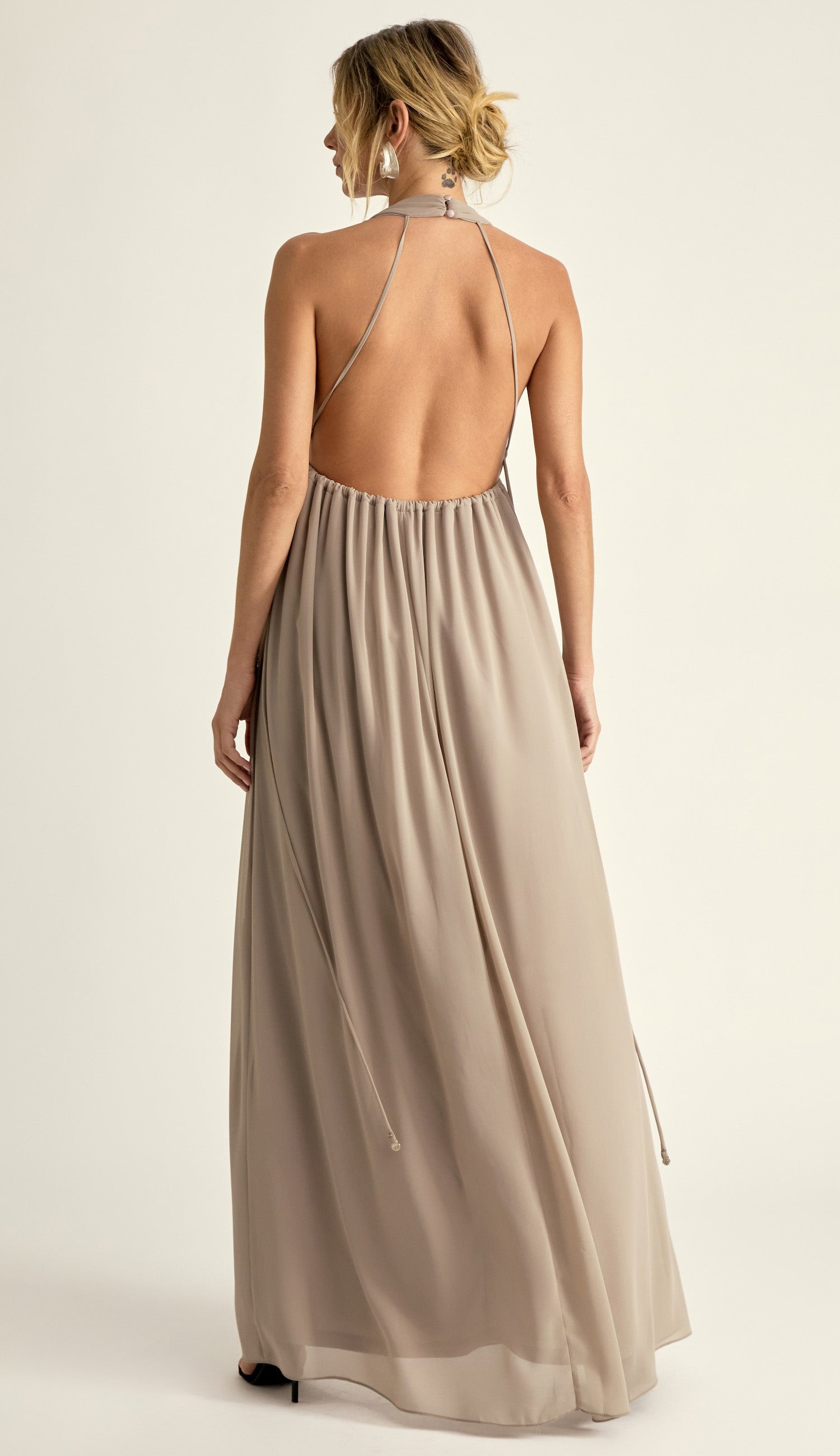 Vestido Cida Mocha