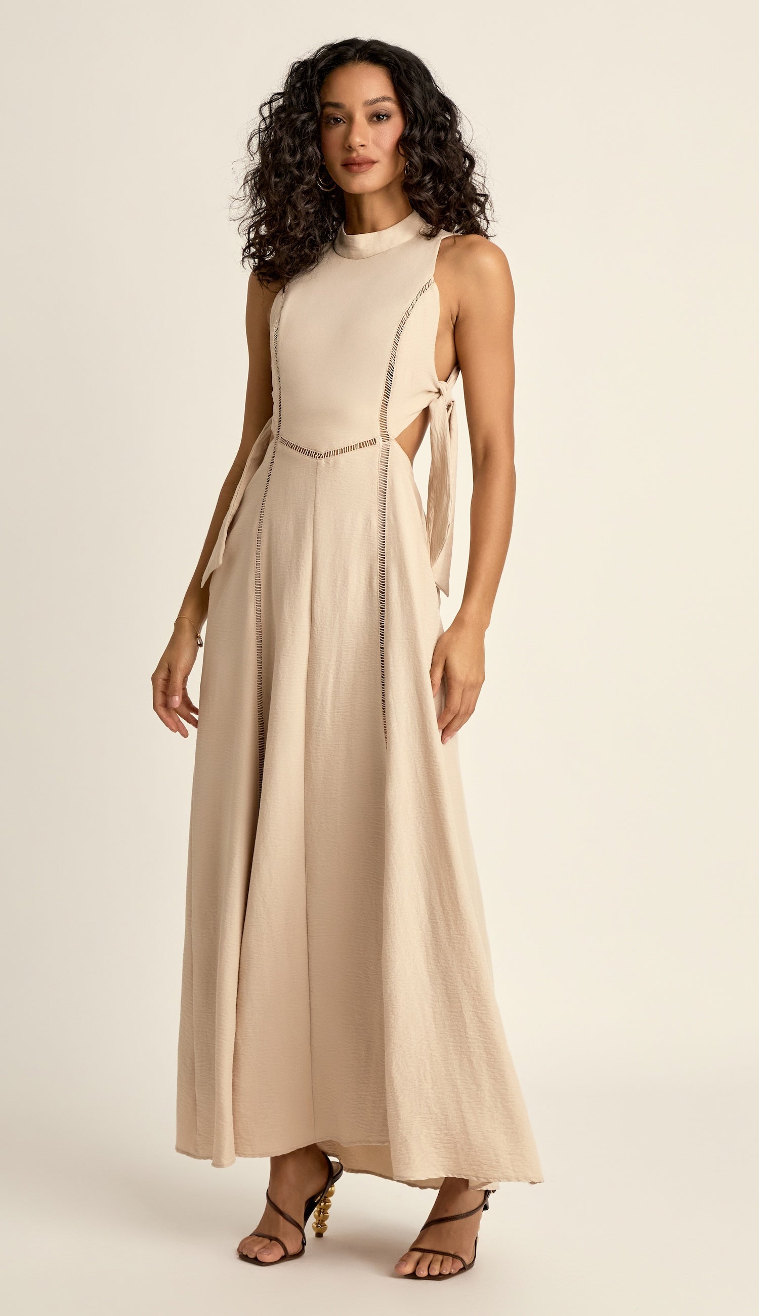 Vestido Delilah Natural