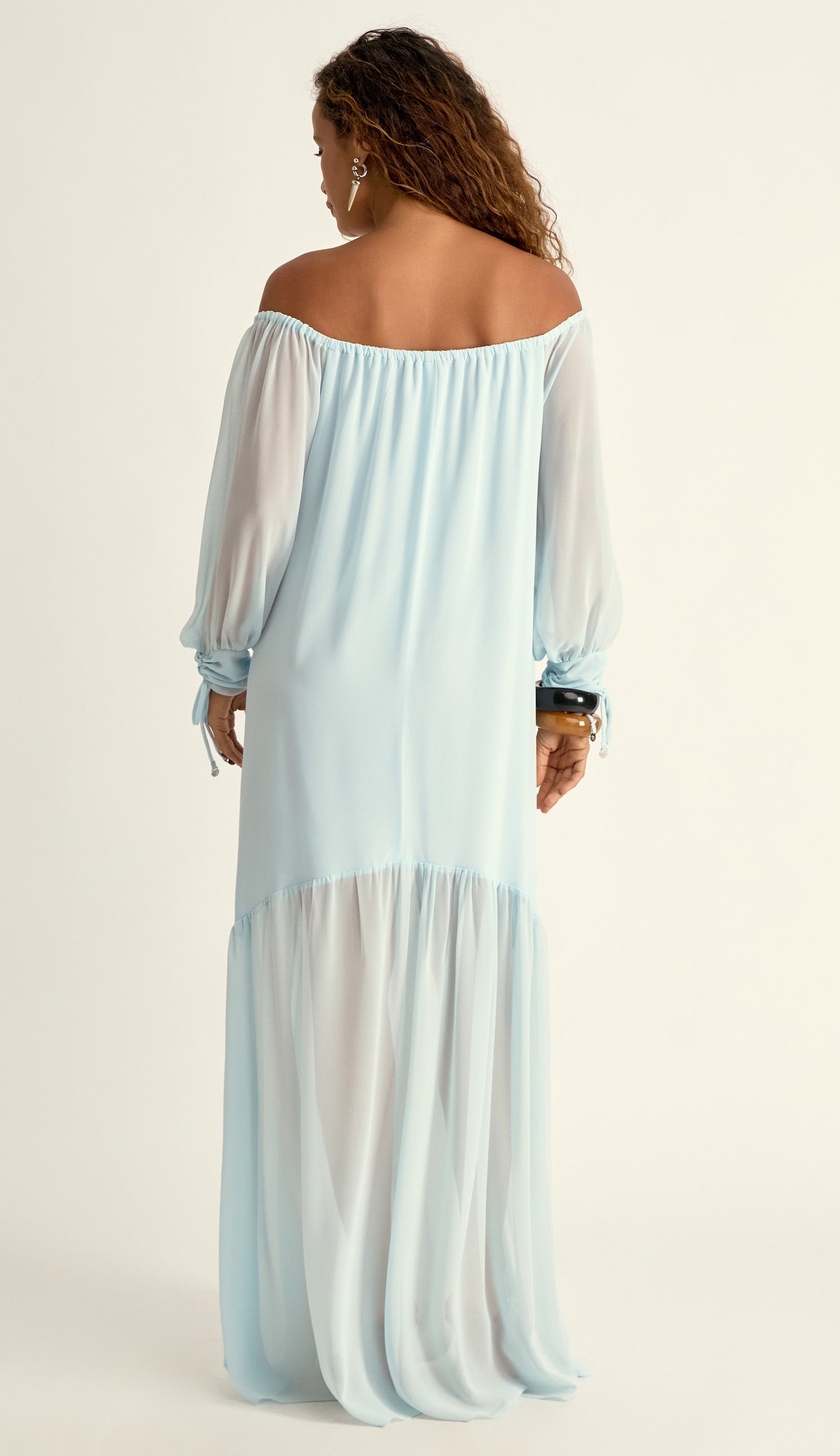 Vestido Lana Azul
