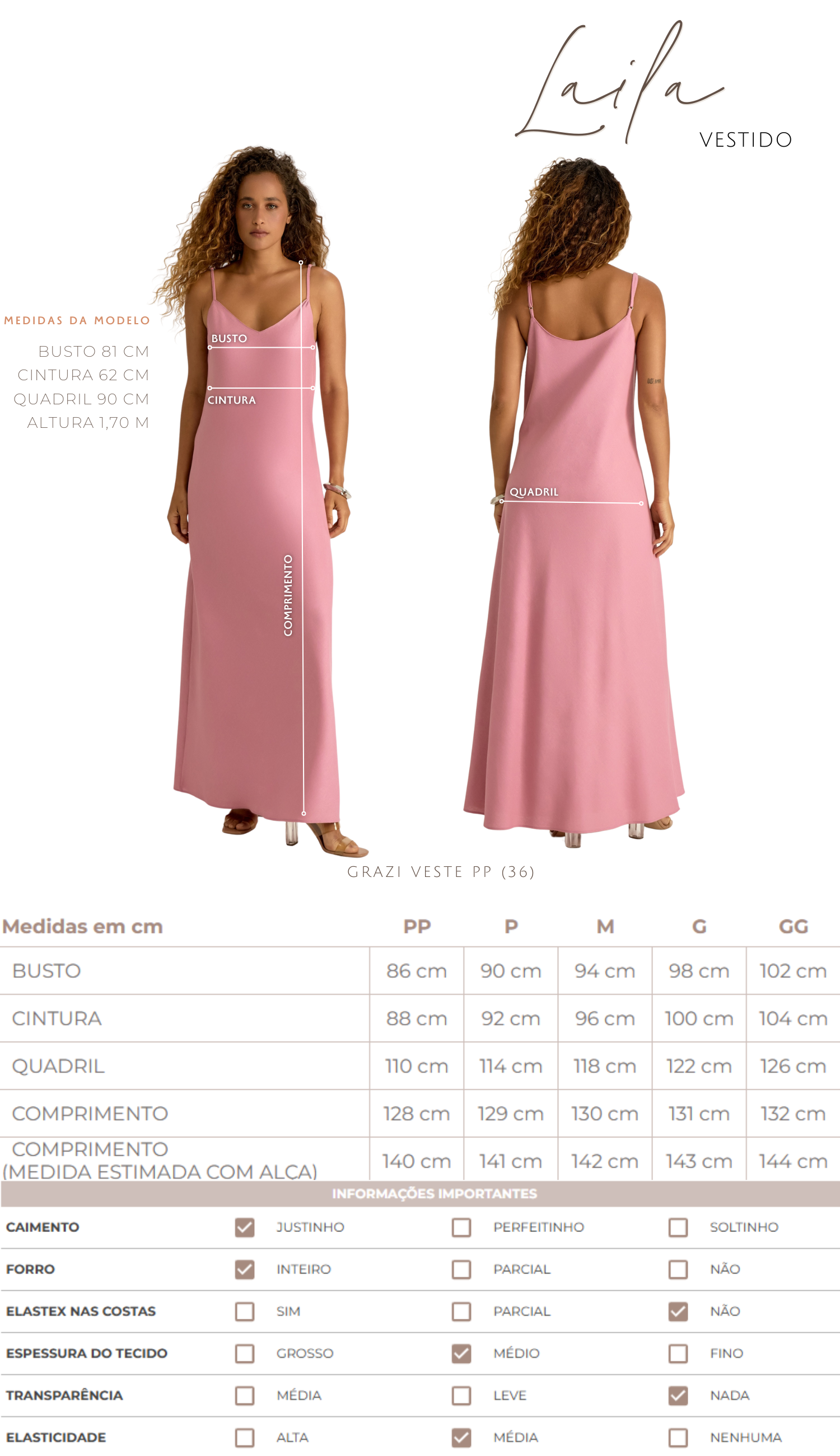 Vestido Laila Natural