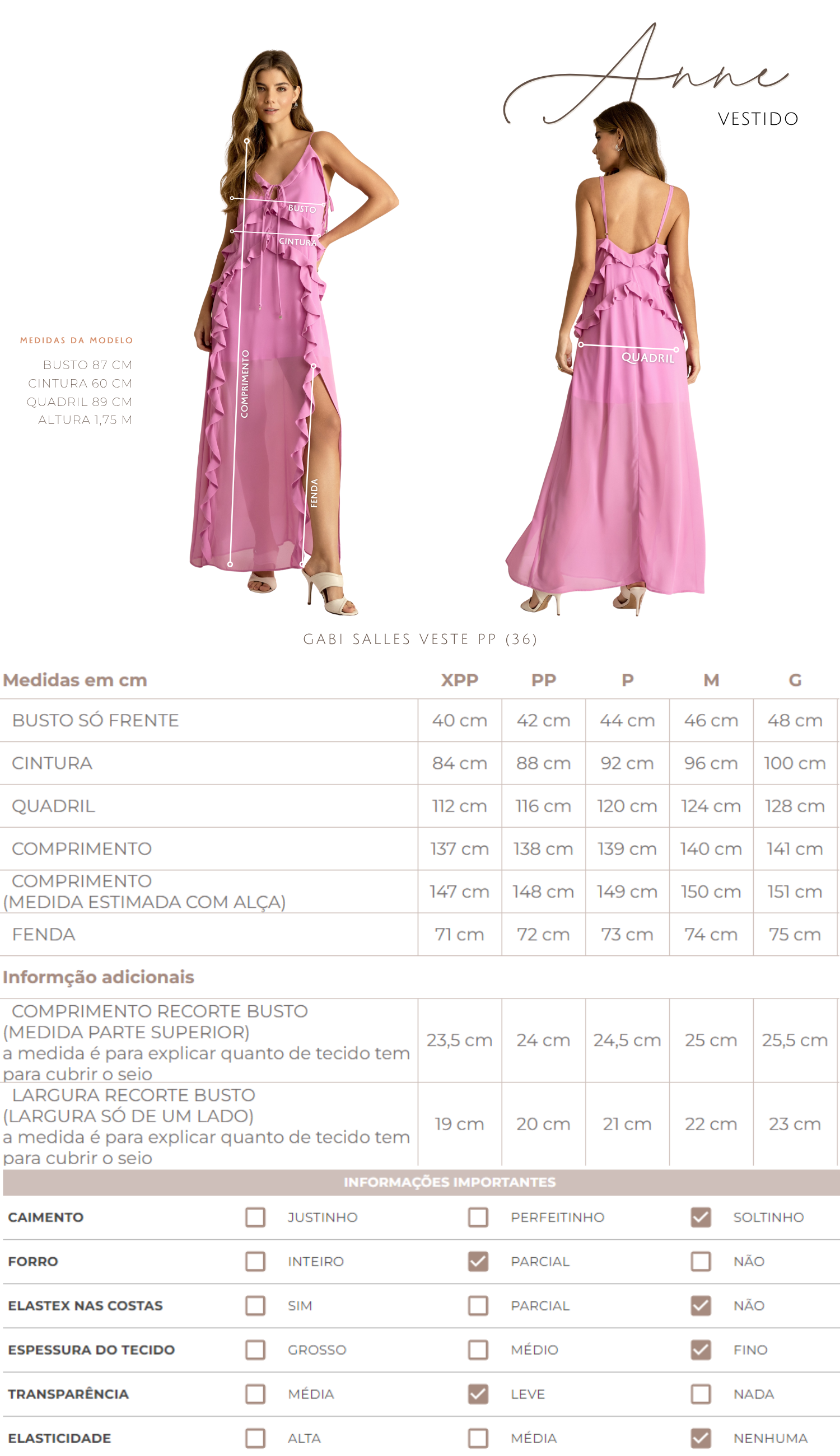 Vestido Anne Marsala Rosê