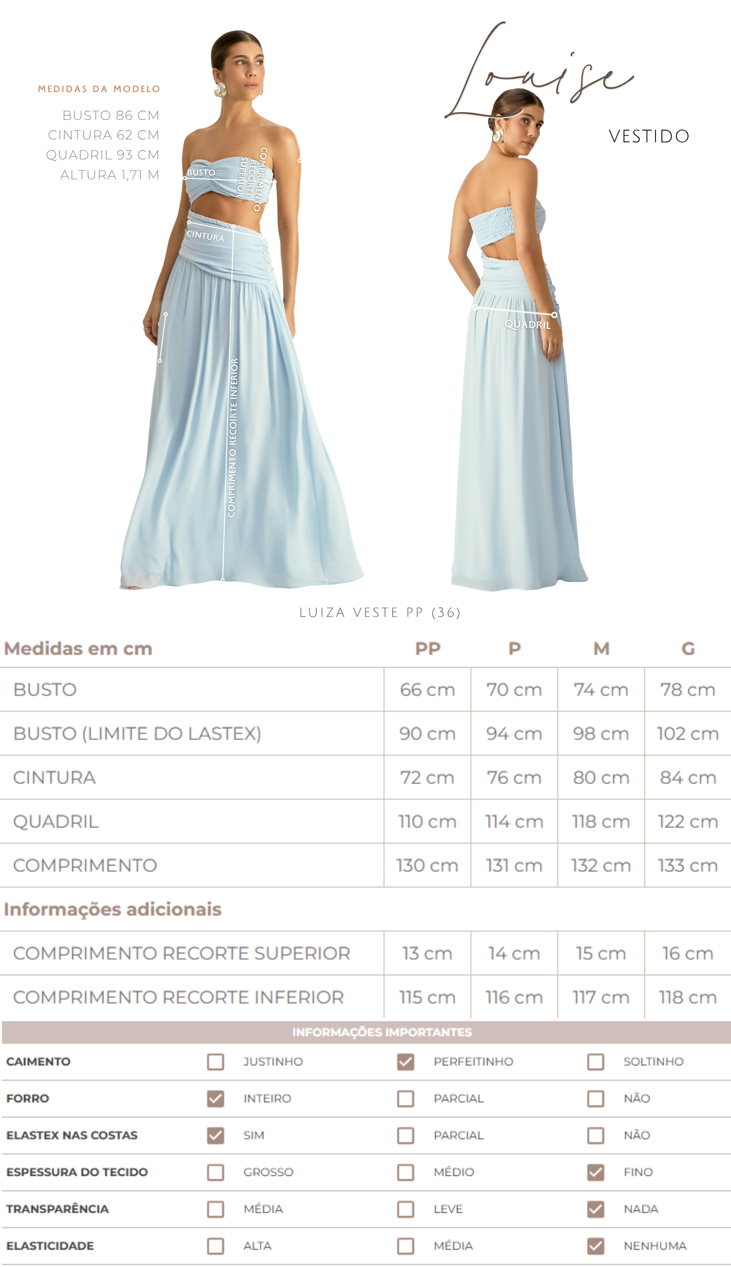 Vestido Louise Rosa