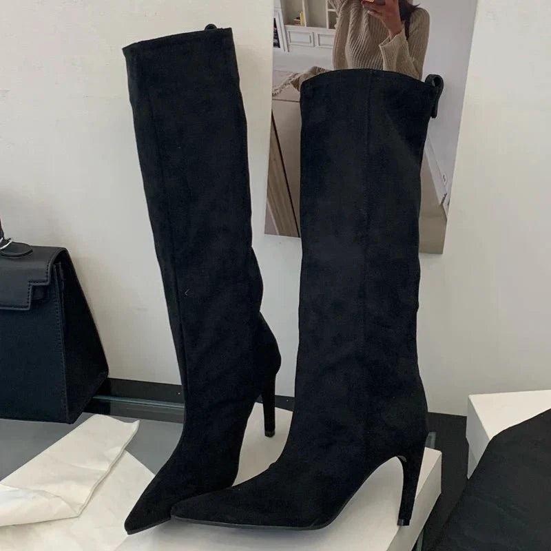 SEAME - Karyl Knee High Boots Black 36