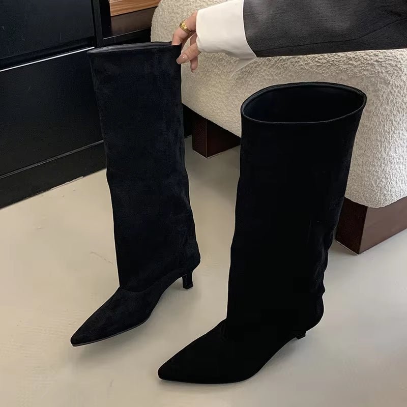 SEAME - Madison Knee High Boots Black 37