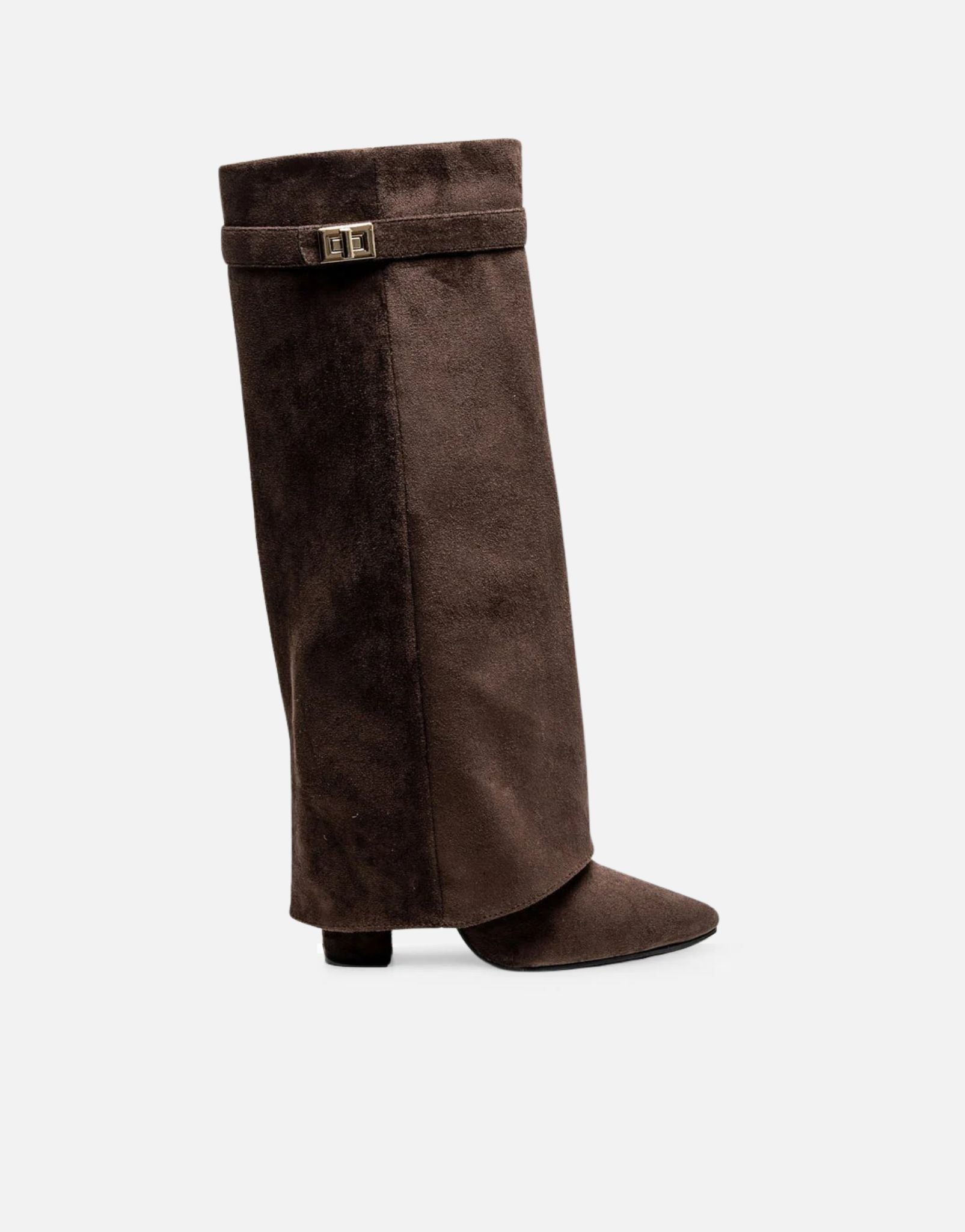 SEAME - Rachelle Suede Boots Brown 35