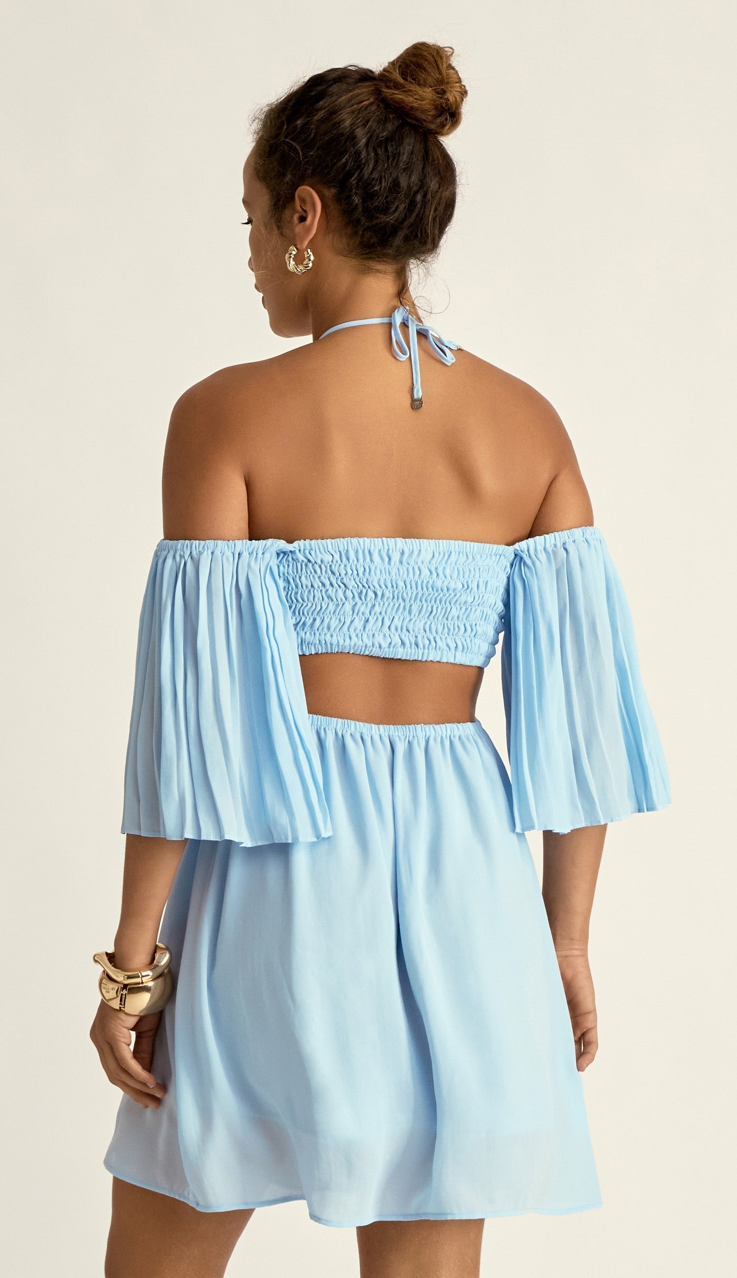 Vestido Aline Azul