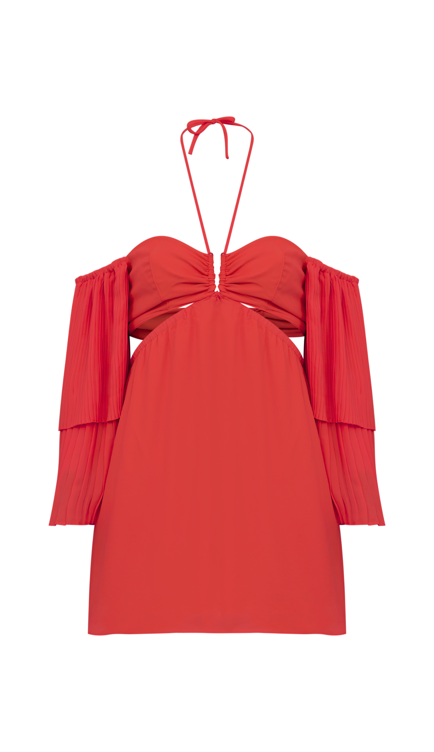 Vestido Aya Cereja