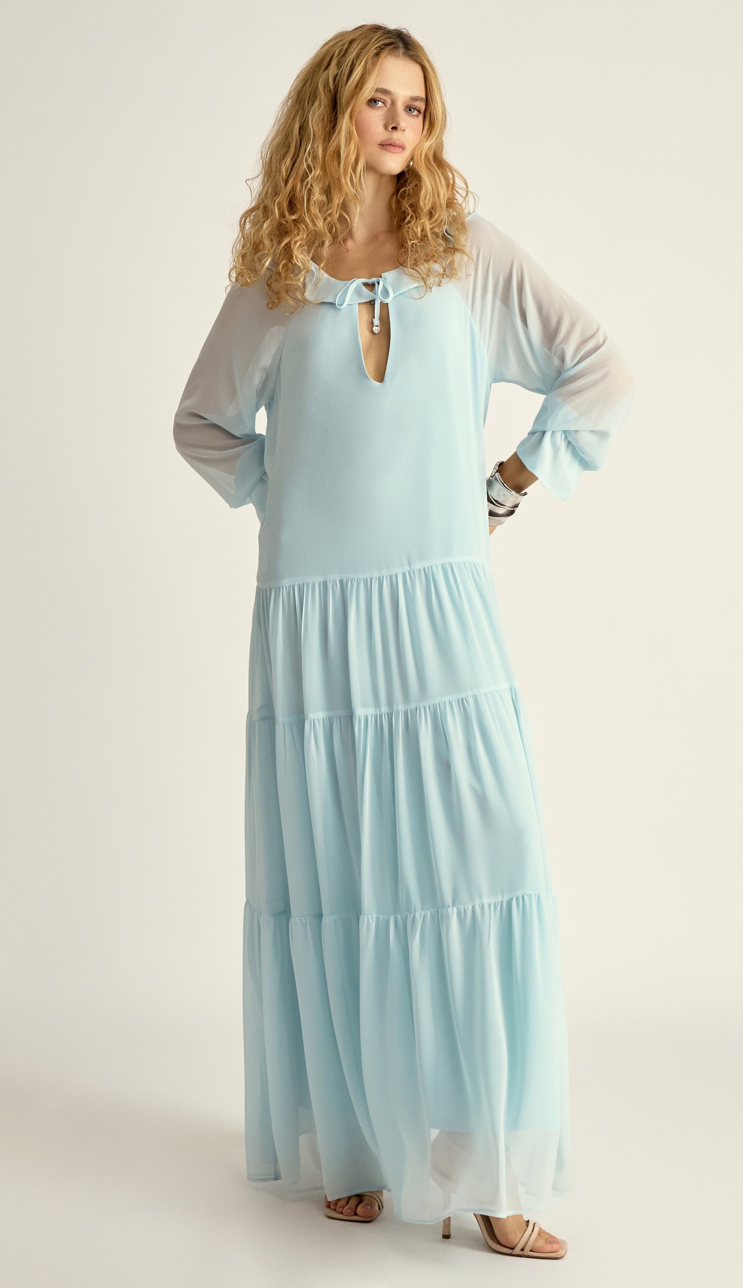 Vestido Greta Azul