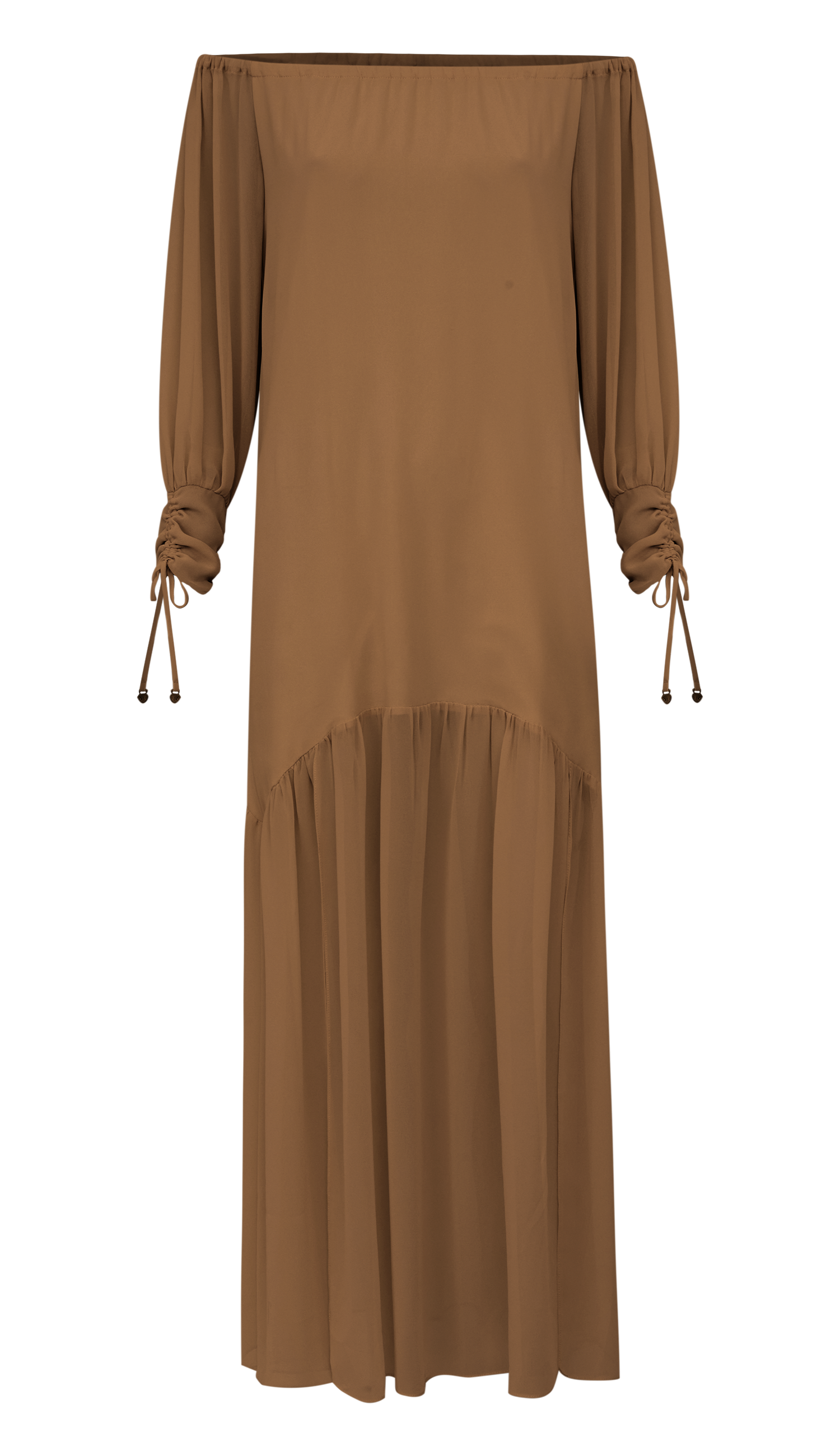 Vestido Lana Café