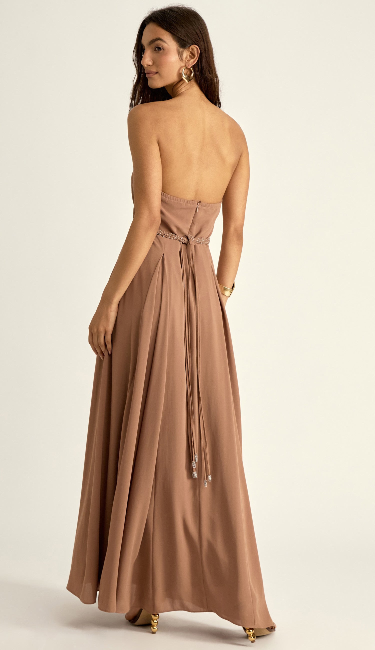 Vestido Lidia Mocha