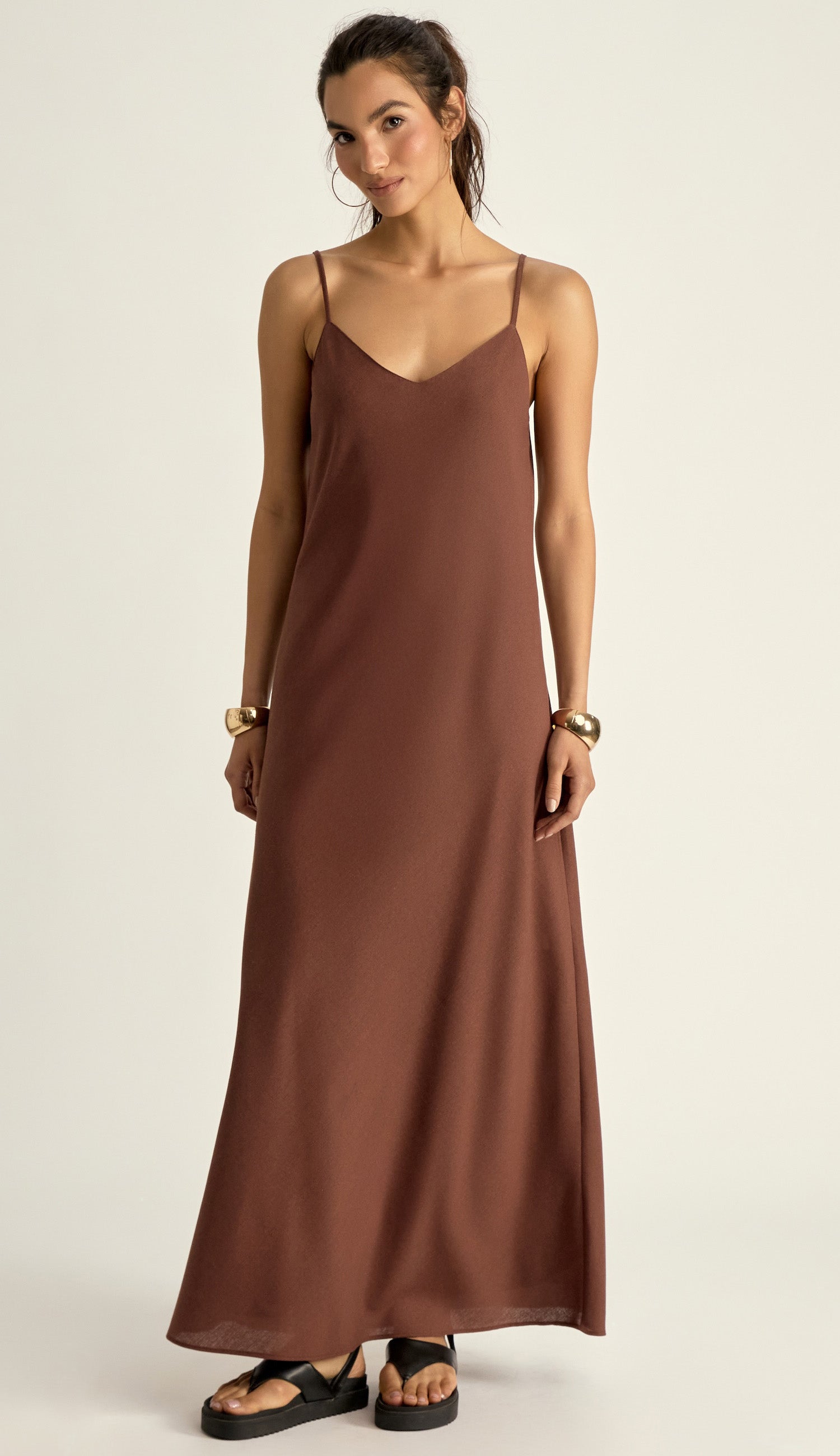 Vestido Laila Mocha