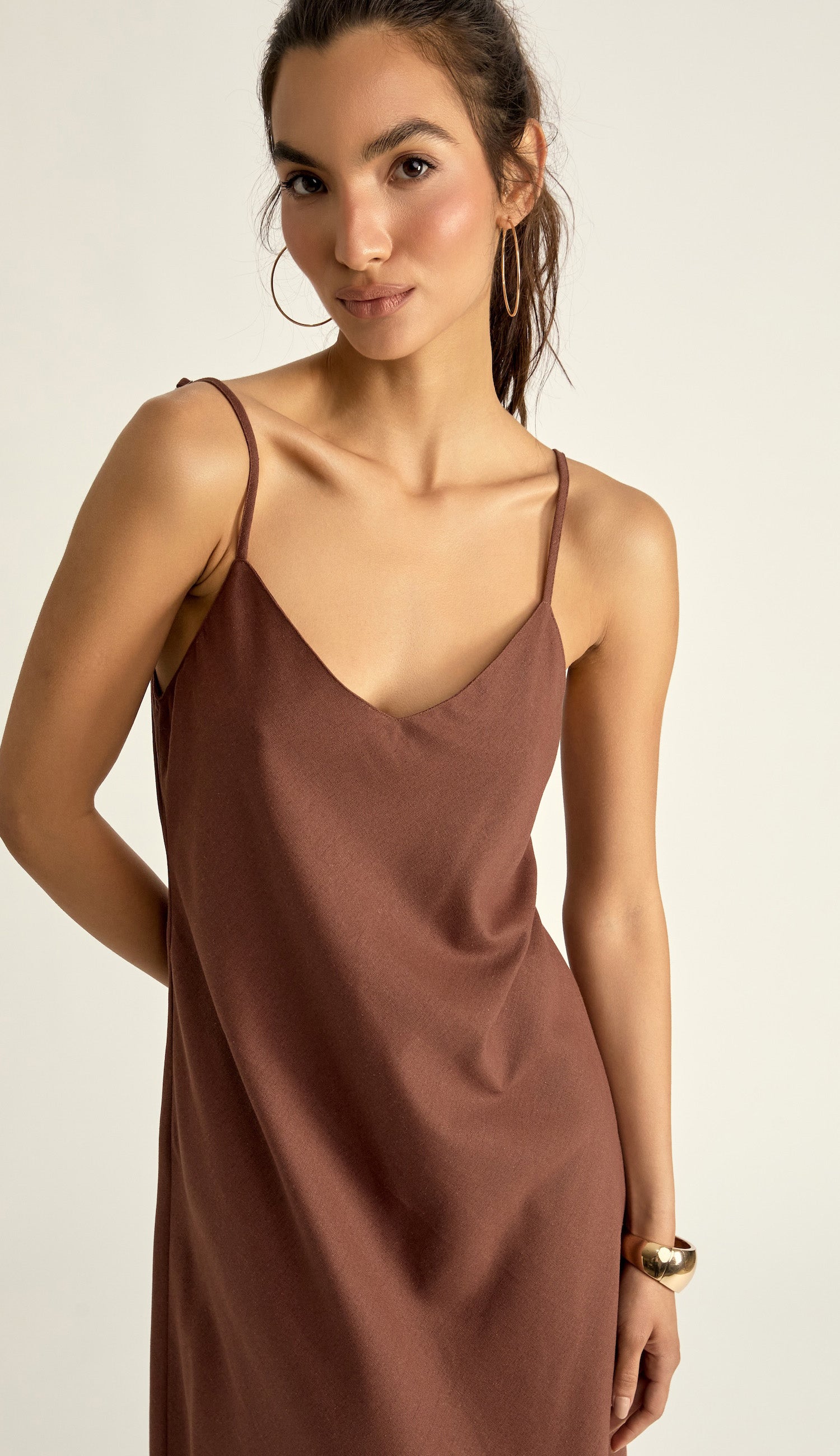 Vestido Laila Mocha