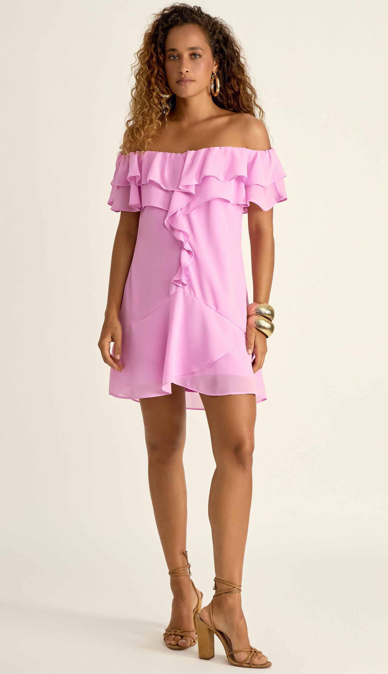 Vestido Malu Rosa