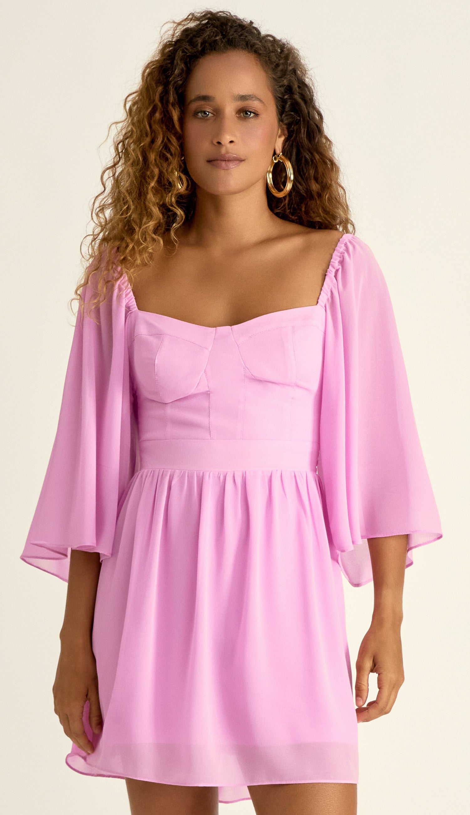 Vestido Manu Rosa