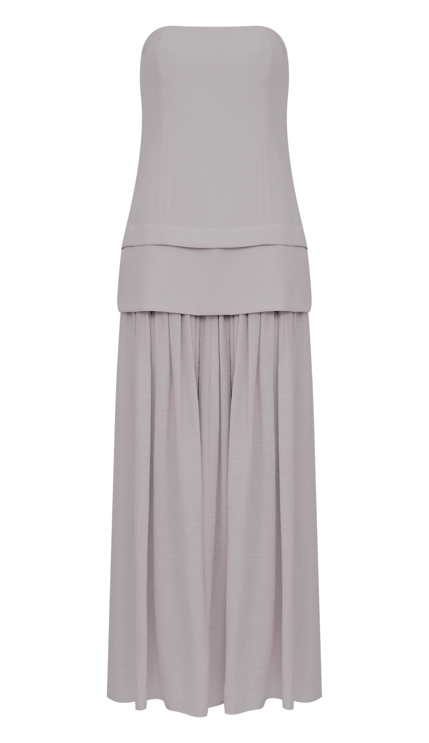 Vestido Laura Cinza