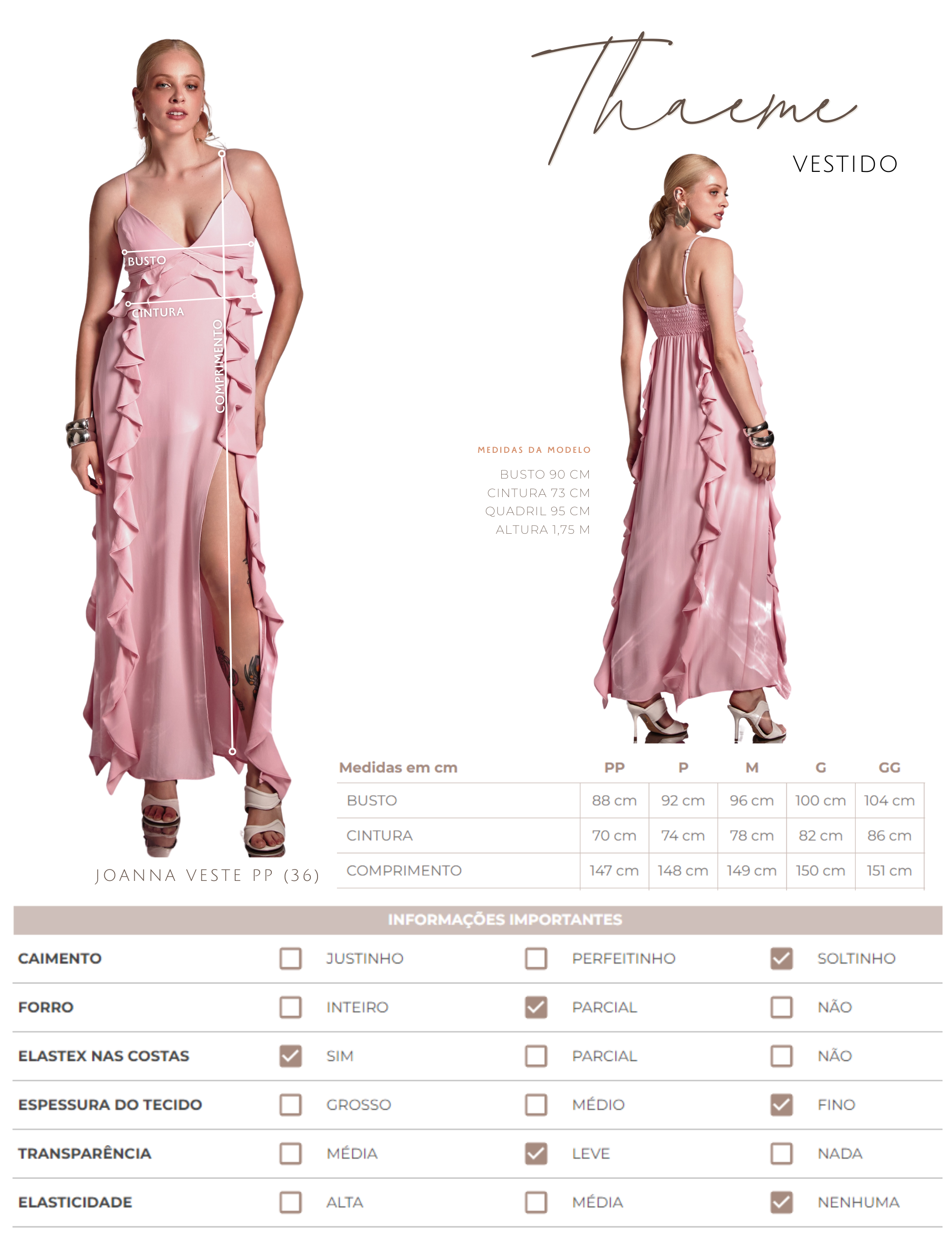 Vestido Thaeme Off White