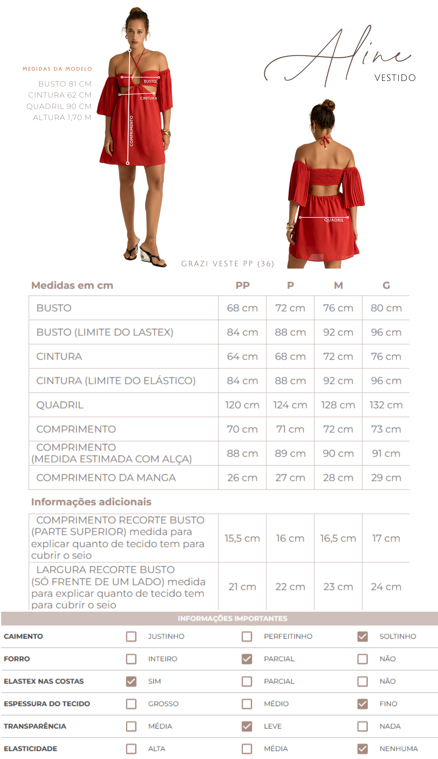 Vestido Aline Pêssego