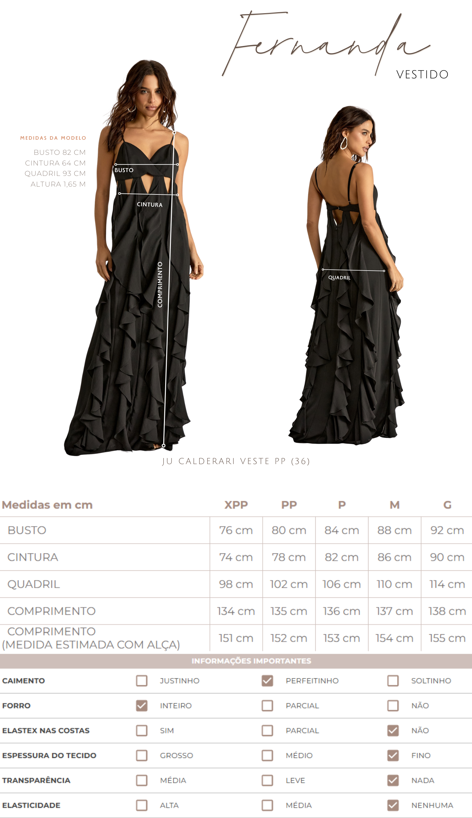 Vestido Fernanda Rosa