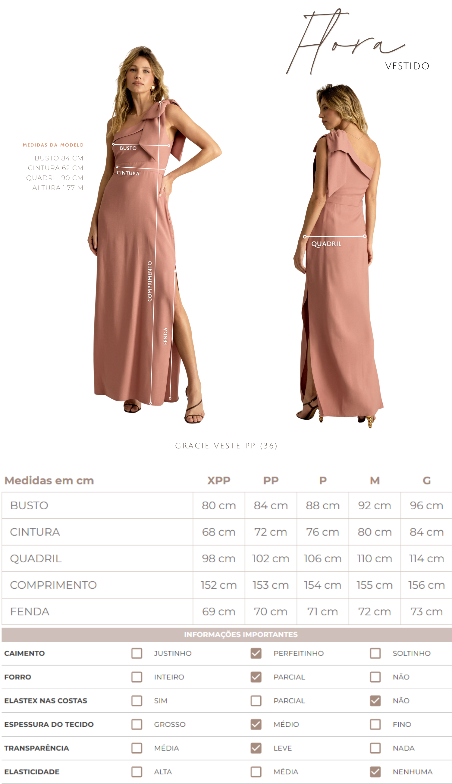 Vestido Flora Preto