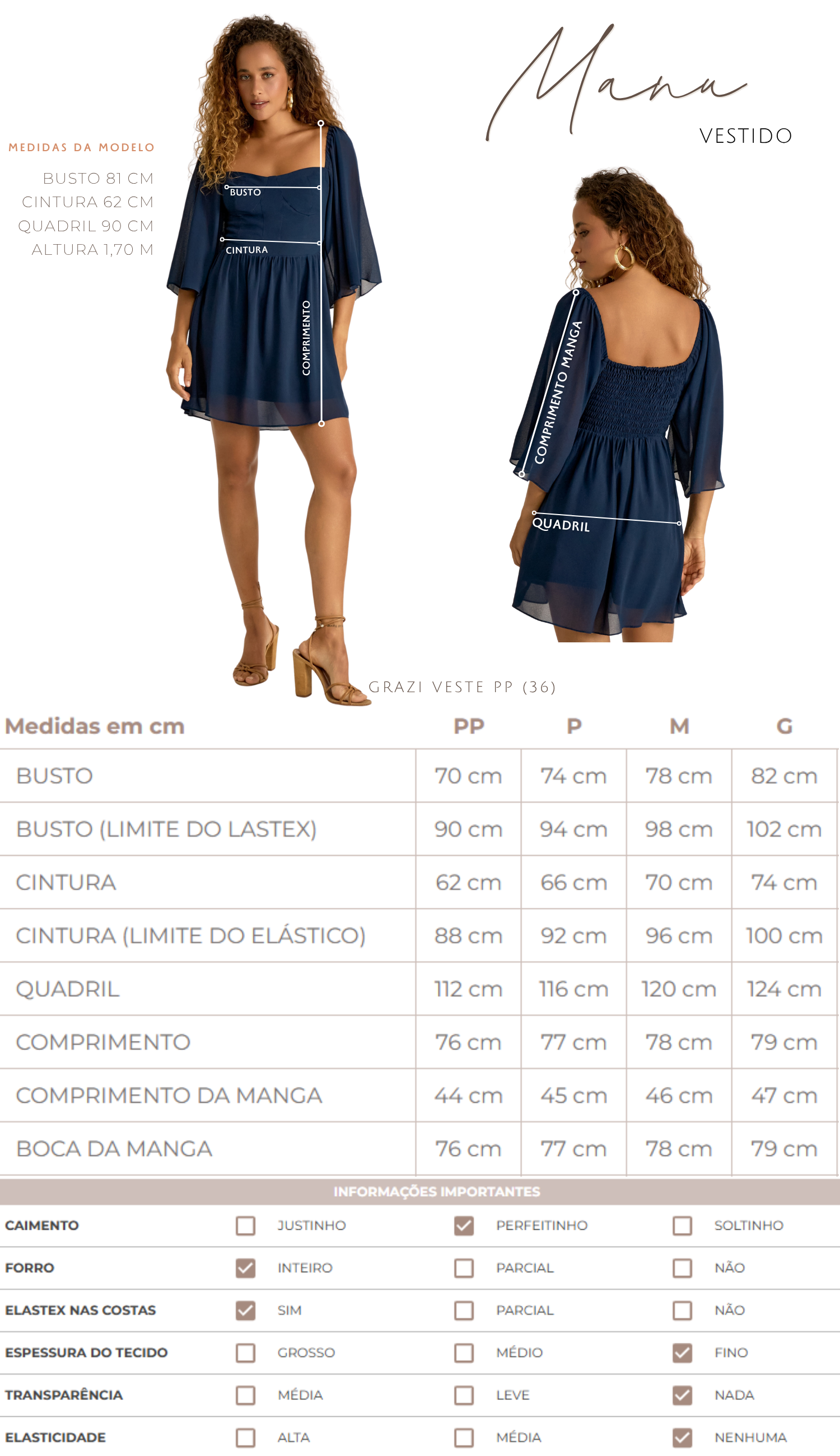 Vestido Manu Rosa