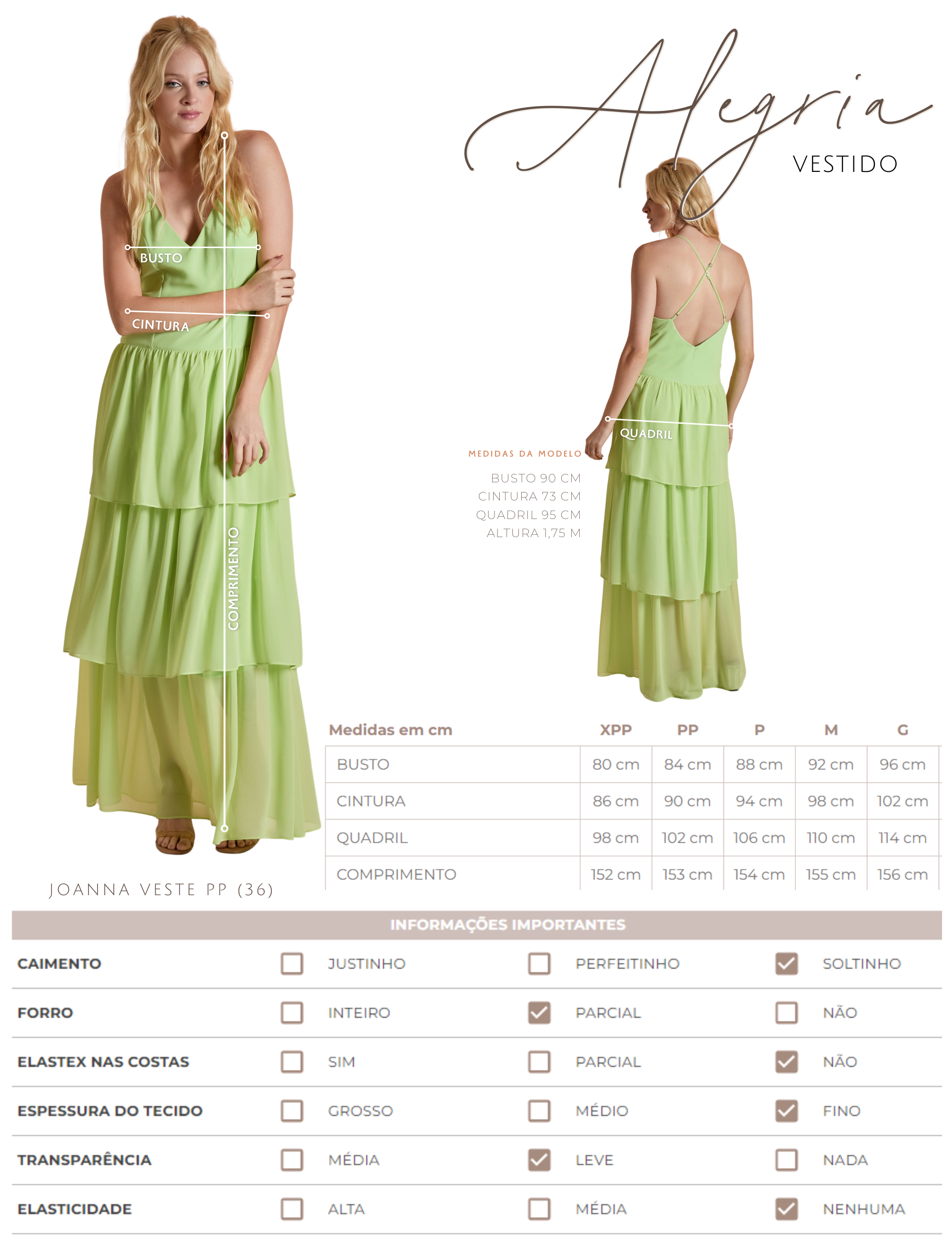 Vestido Alegria Azul