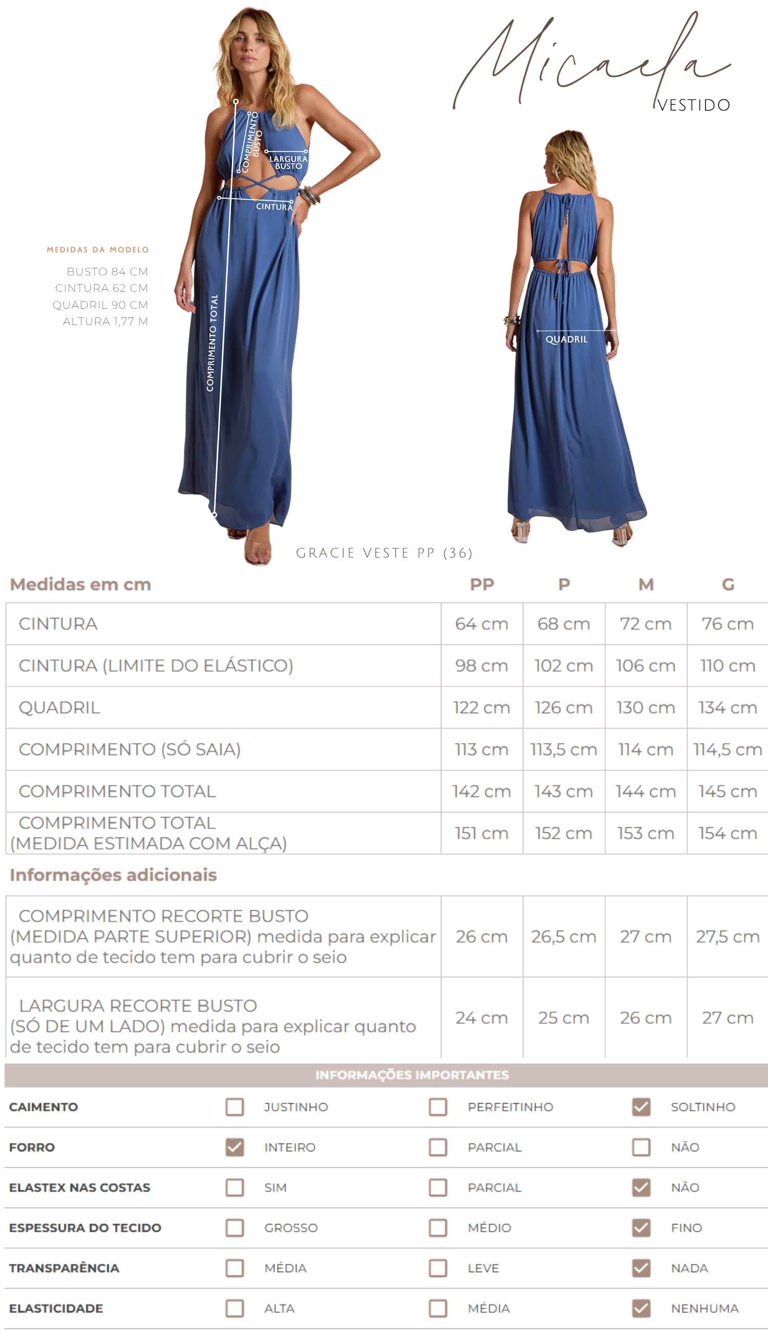 Vestido Micaela Rosa
