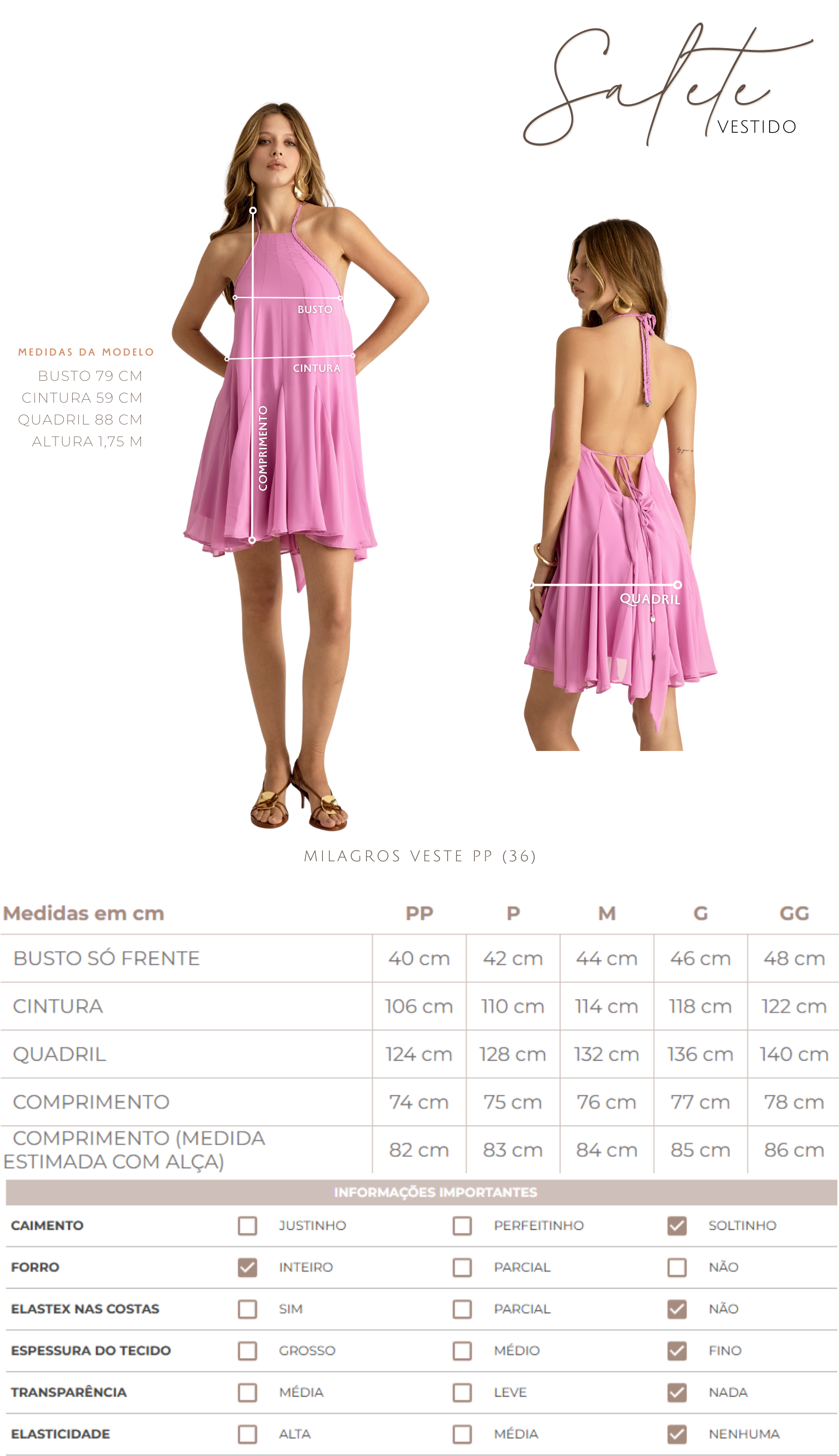 Vestido Salete Verde