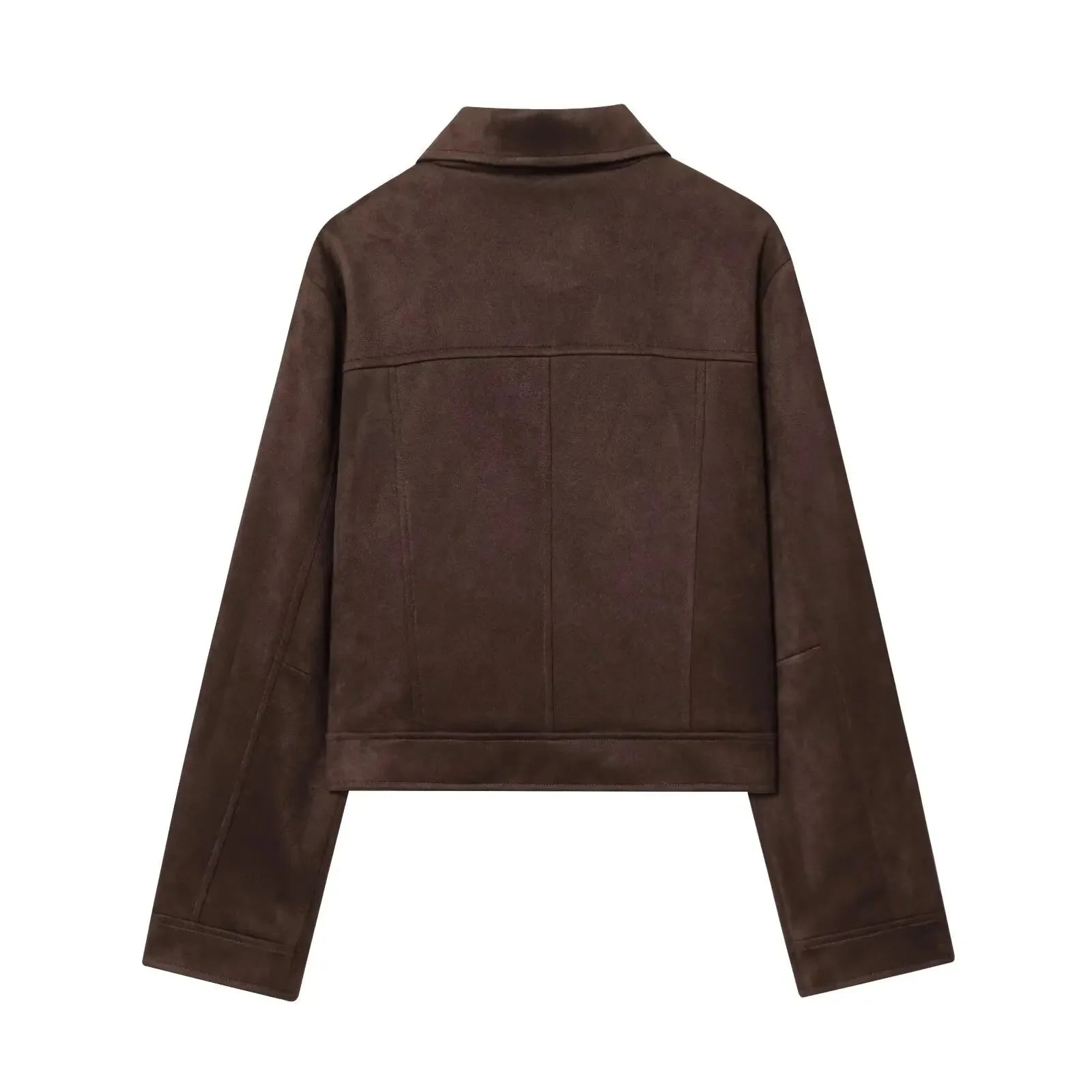 SEAME - Adeline Slim Short Jacket Brown S